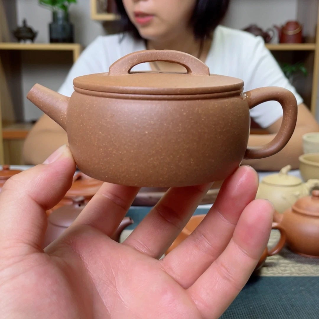 紫砂壶汉瓦黄降坡
