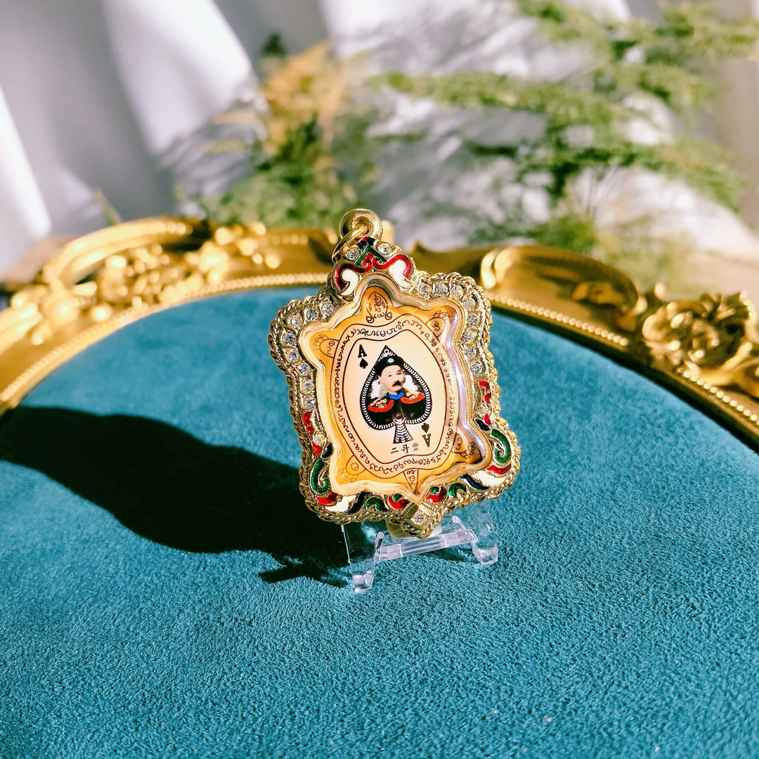 钛钢玻璃吊坠 定制款 二哥龟龟 项链 吊坠Y