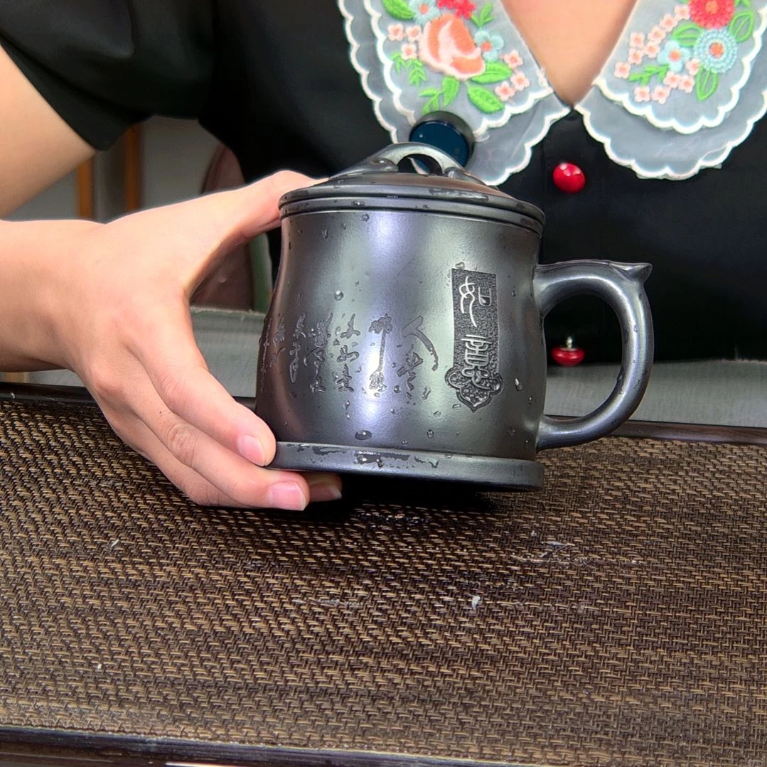 【闪购商品】茶杯紫砂高货放漏