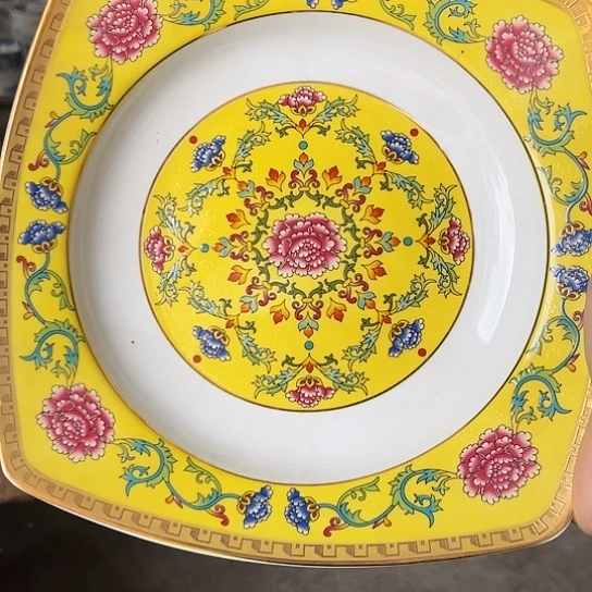 盘8寸深盘一个陶瓷陶瓷