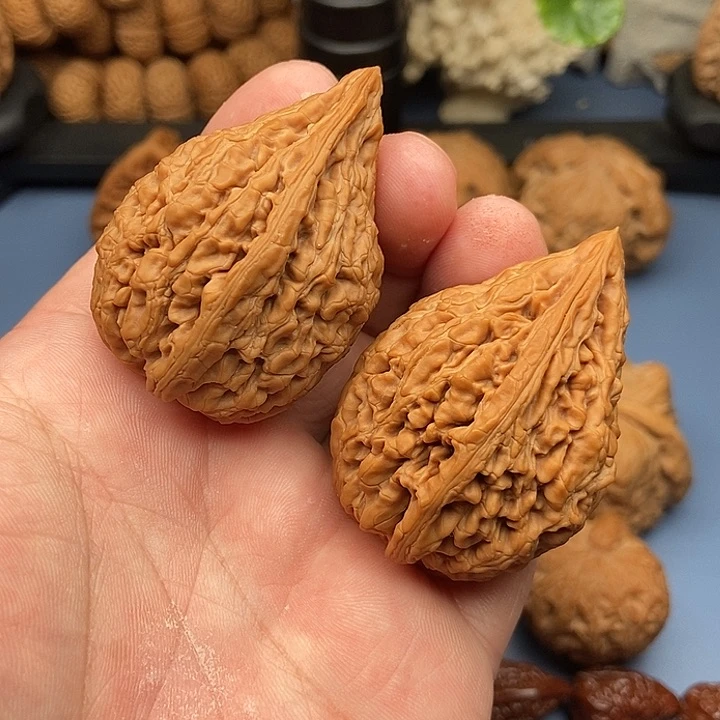 文玩核桃把件座佛