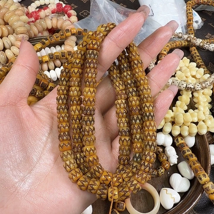 鹿骨手串/手链驼骨驼骨86，0.9