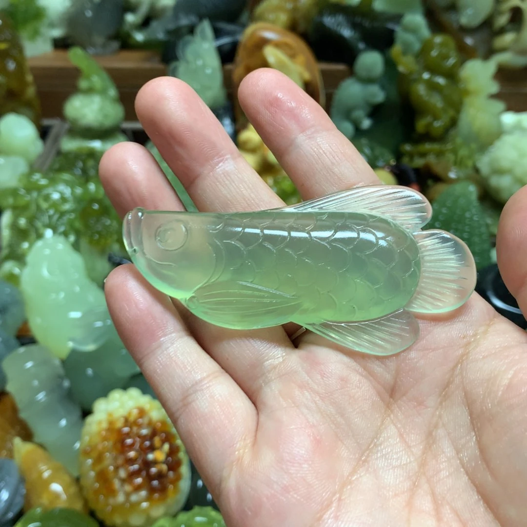 岫玉未镶嵌手把手把