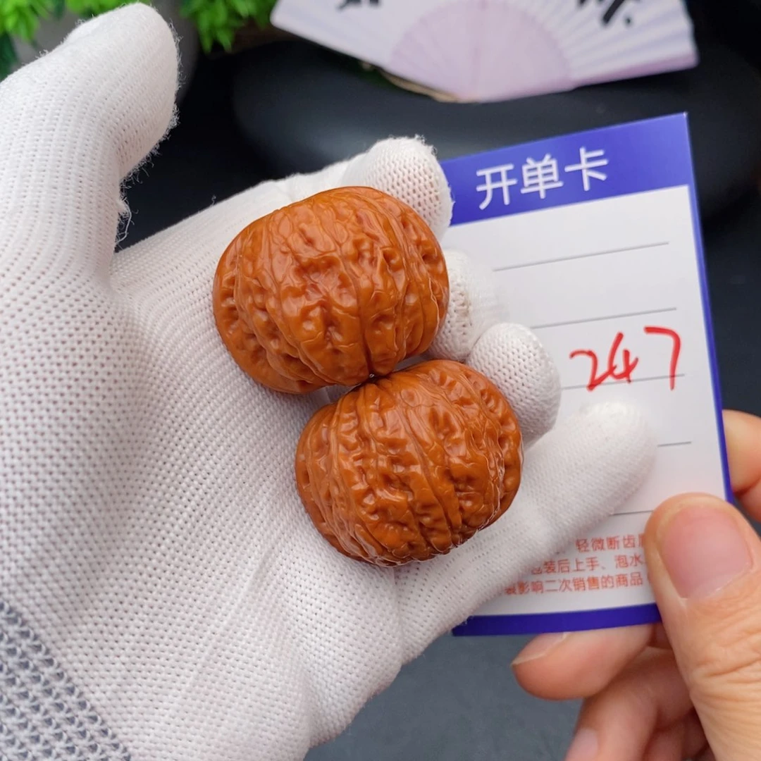 文玩核桃把件35乾隆磨247