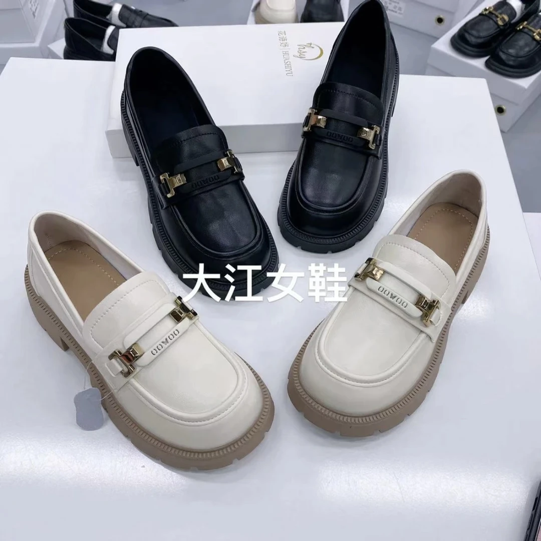 836【高端货】4厘米跟高乐福鞋