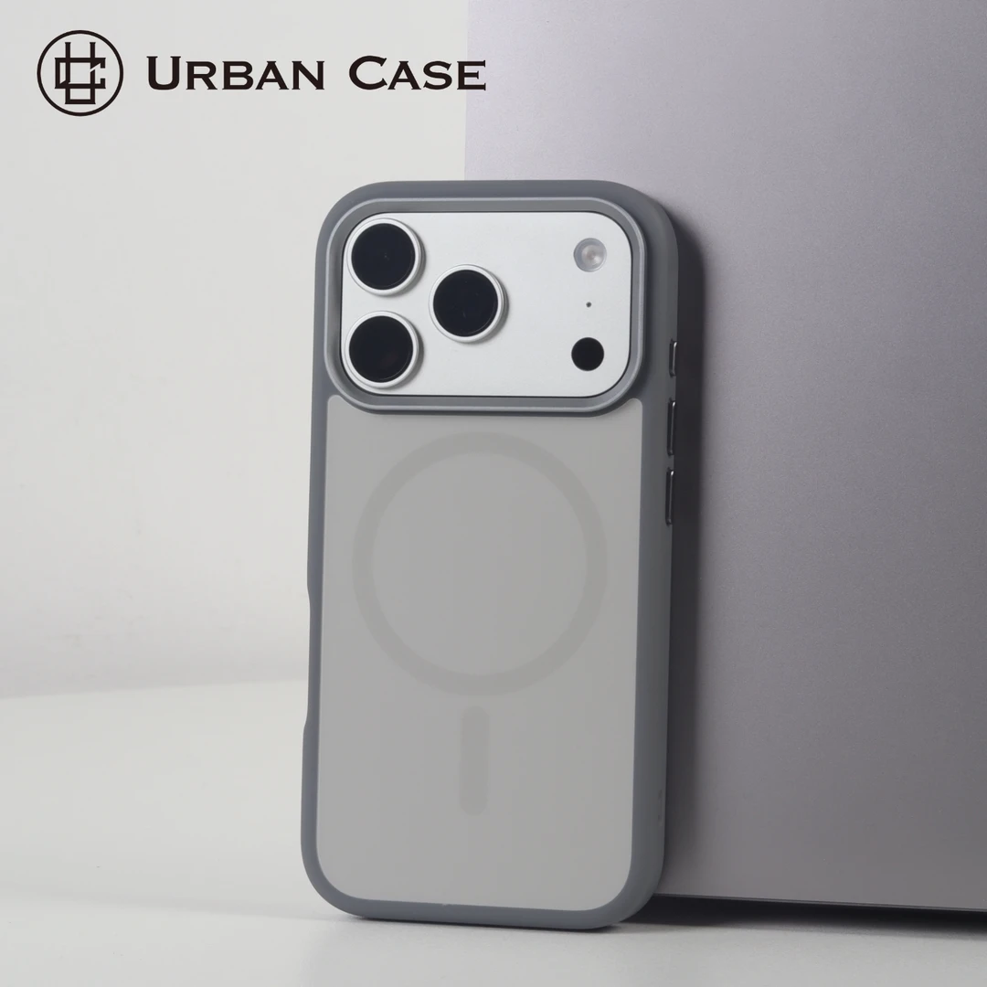 冰感磨砂玻璃背板防摔适用于iPhone17promax手机壳简约TPU软壳