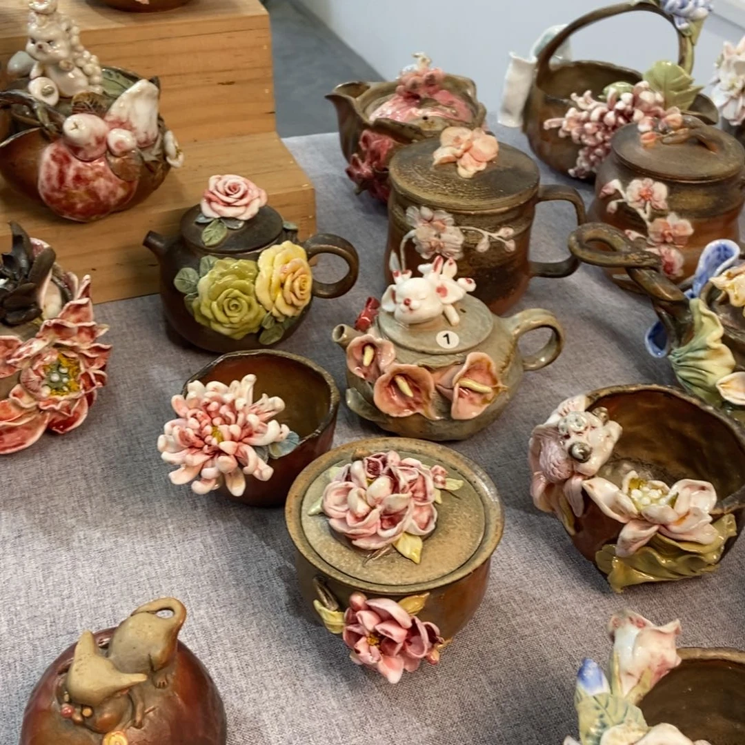 纯手工纯柴烧精品茶具