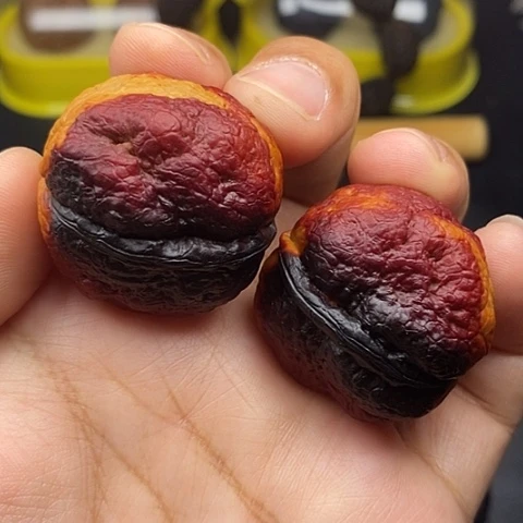 文玩核桃把件33尺肌肉蛙