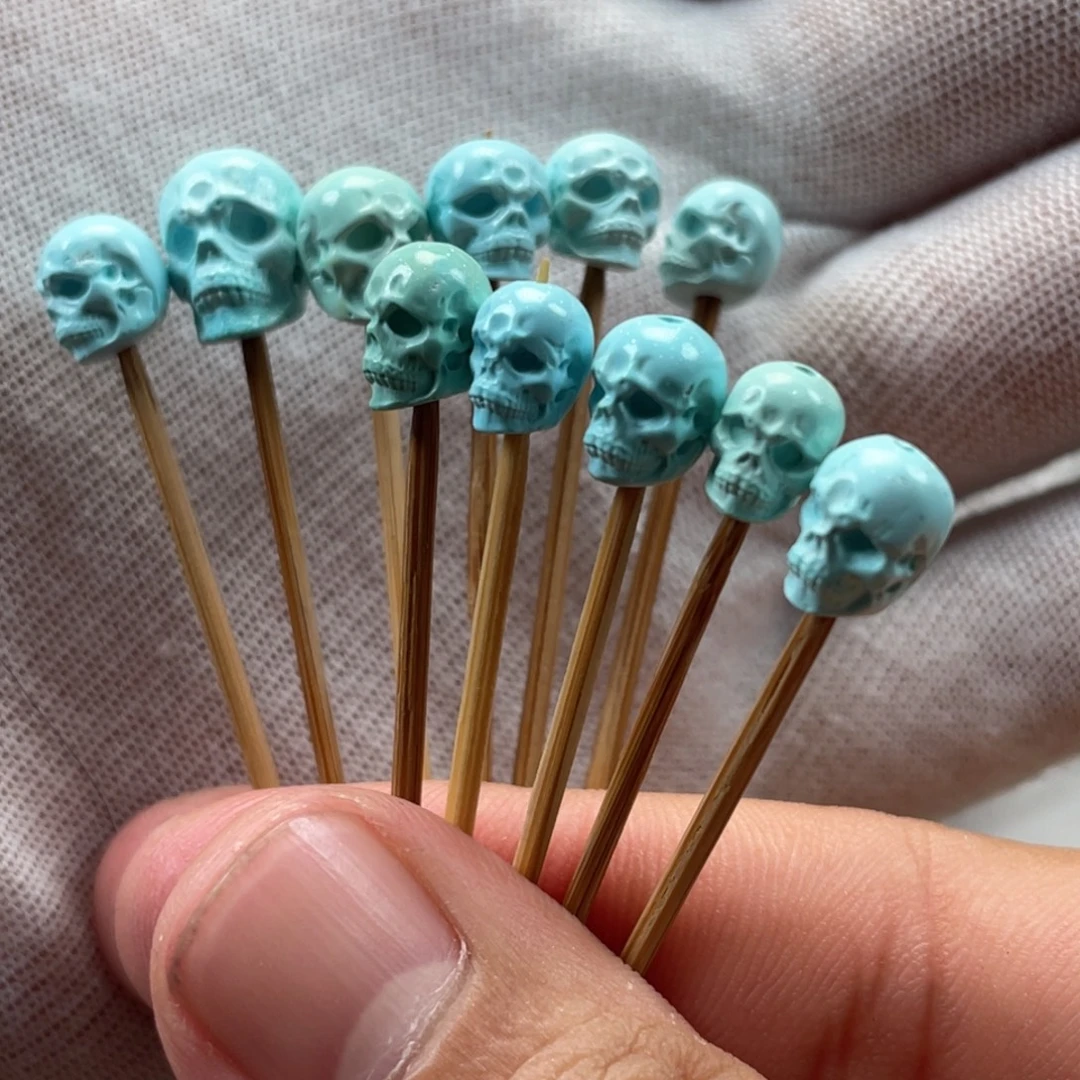 文***³未镶嵌绿松石笔搁