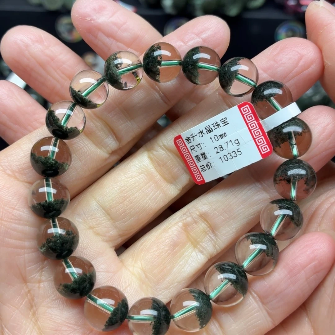 水晶手链未镶嵌天然水晶