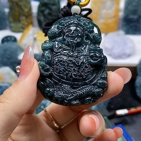 发***发未镶嵌定制翡翠财神