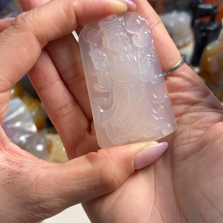 玛瑙/玉髓未镶嵌吊坠(不含链)