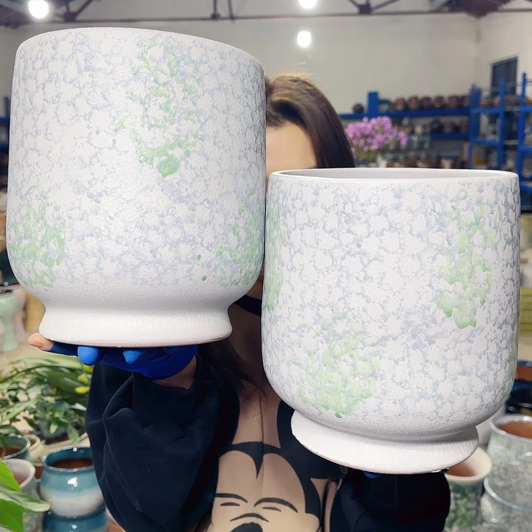 花盆紫砂高23口19