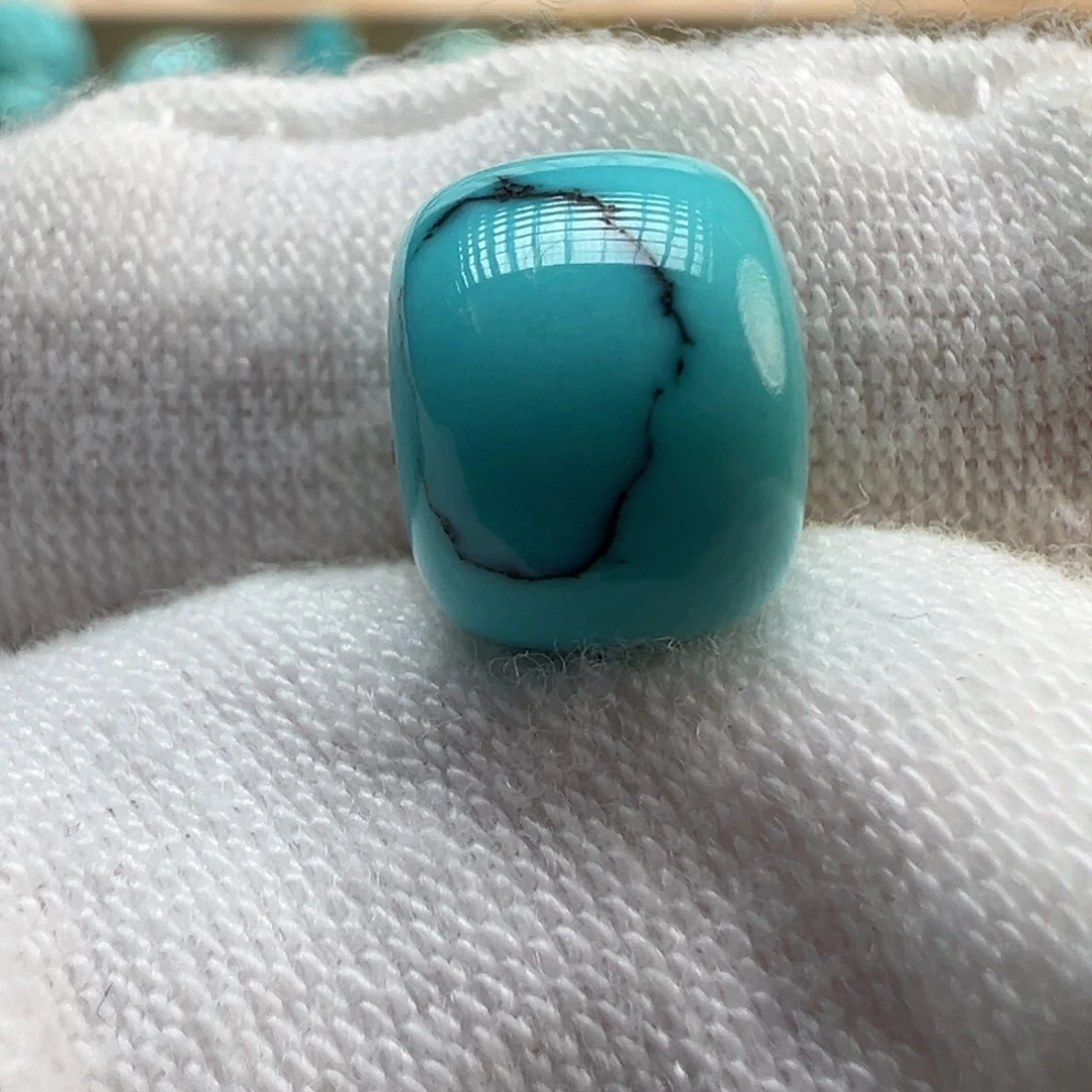 绿松石未镶嵌配饰9.4×7.4