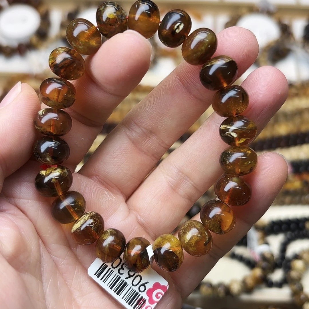 琥珀未镶嵌裸石十一90630