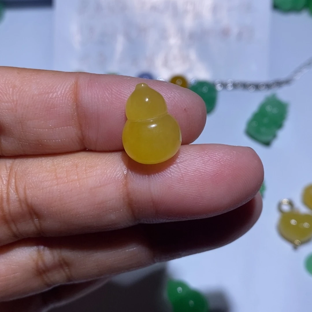 颈饰未镶嵌翡翠叮*猫