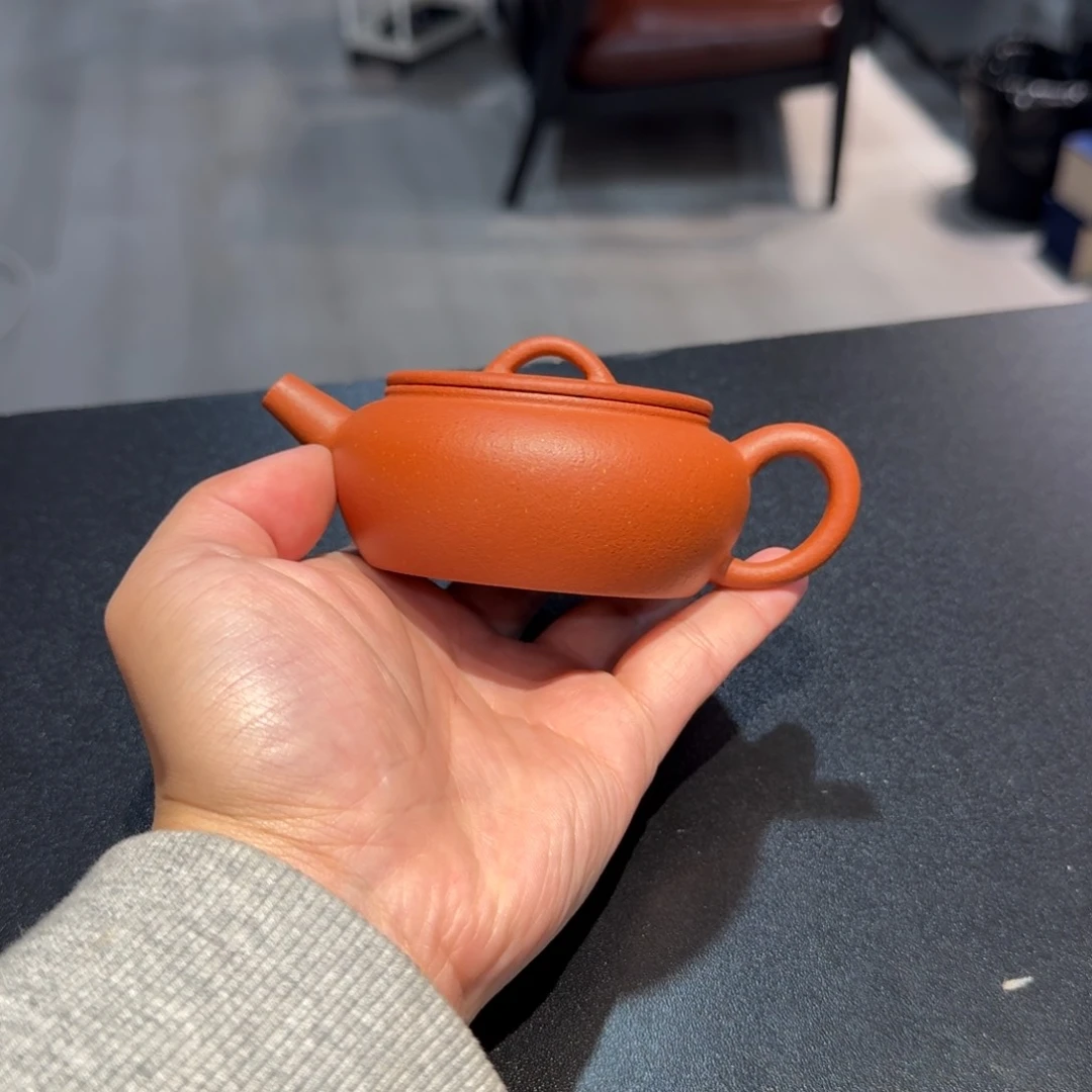 紫砂茶壶¥****¥纯红大彬诗意