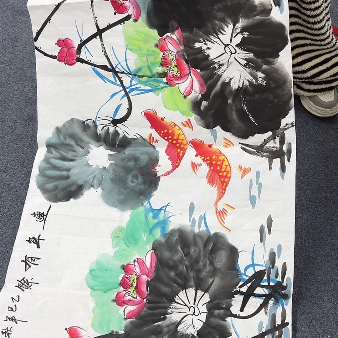 国画事事顺心如意万事如意万事