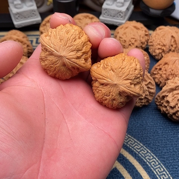 文玩核桃把件我***2铁锤39全