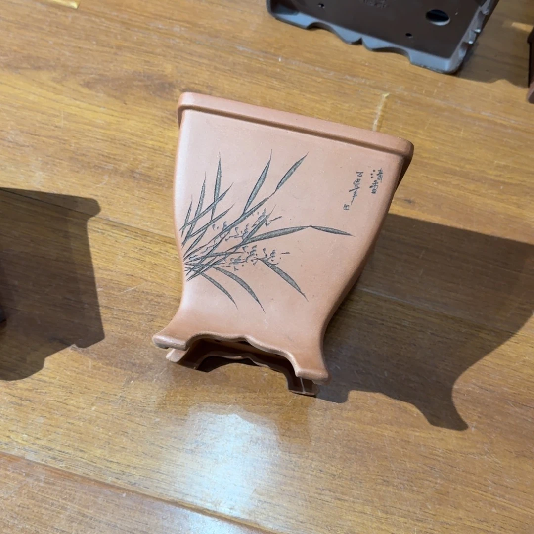 花盆紫砂原矿紫泥