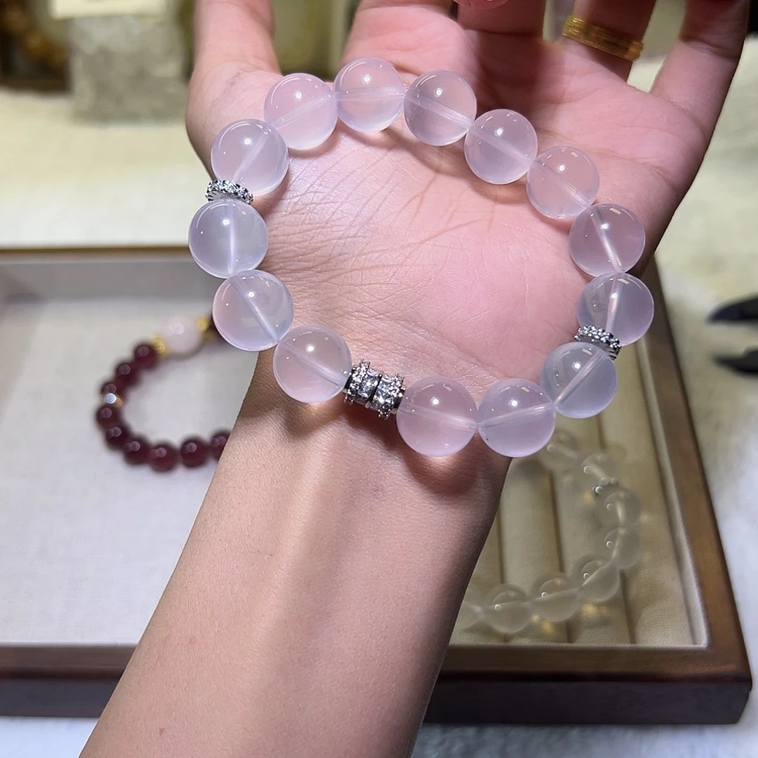 水晶手链未镶嵌是**呀48小时鉴赏