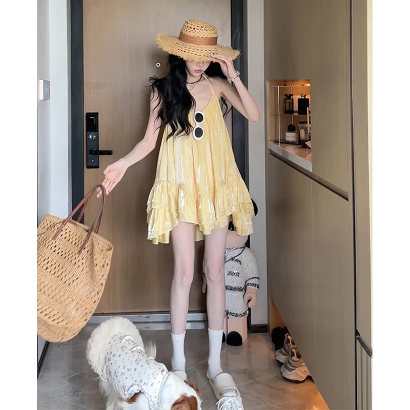 （非主图）以直播间展示货号为准 下单备注编号连衣裙女吊带裙