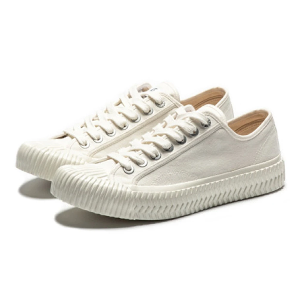 Excelsior韩国饼干鞋低帮厚底百搭帆布鞋男女同款透气小白鞋推荐