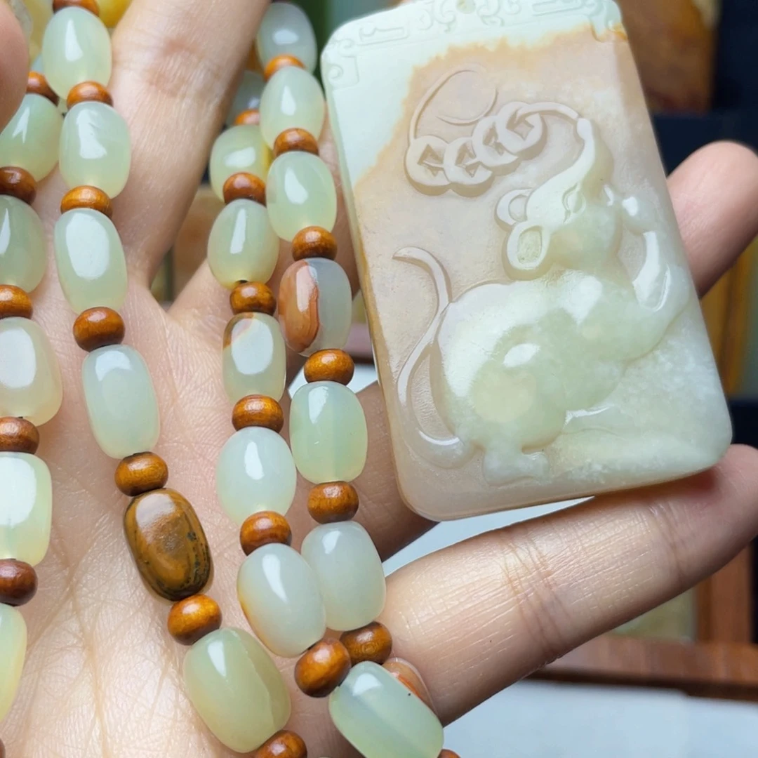 傻***恋新疆昆仑山料鼠牌