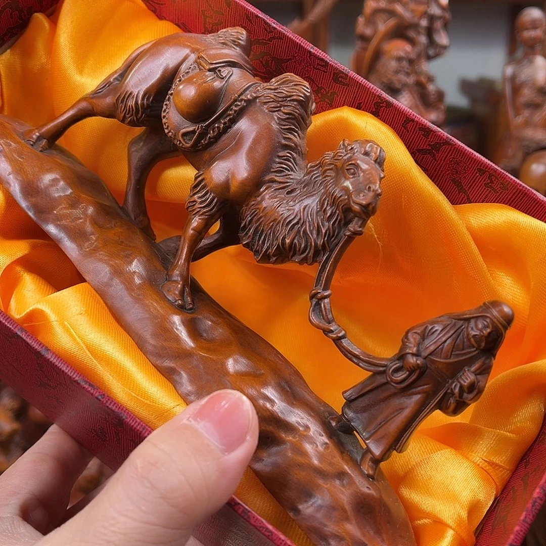 黄杨木黄杨木雕刻长度19.5厘米