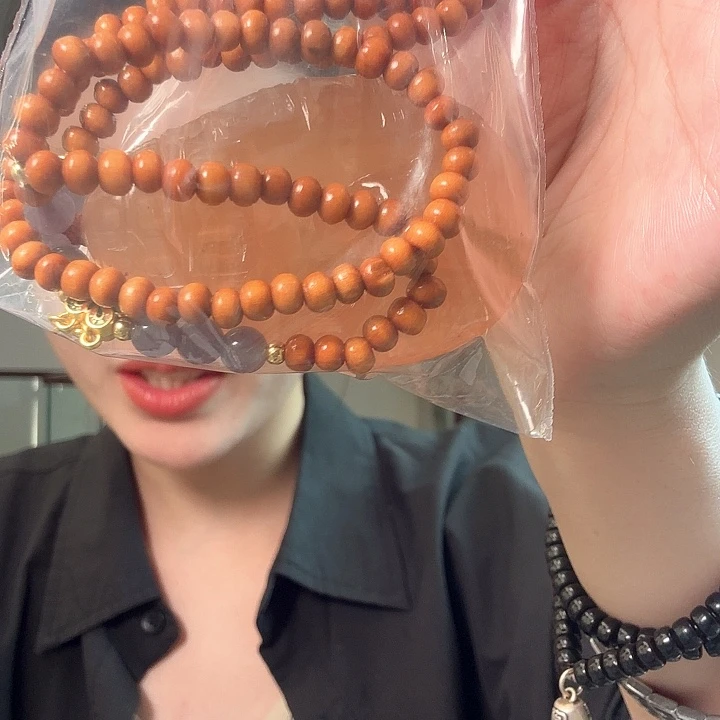 ****爱未镶嵌蛇纹石玉颈饰