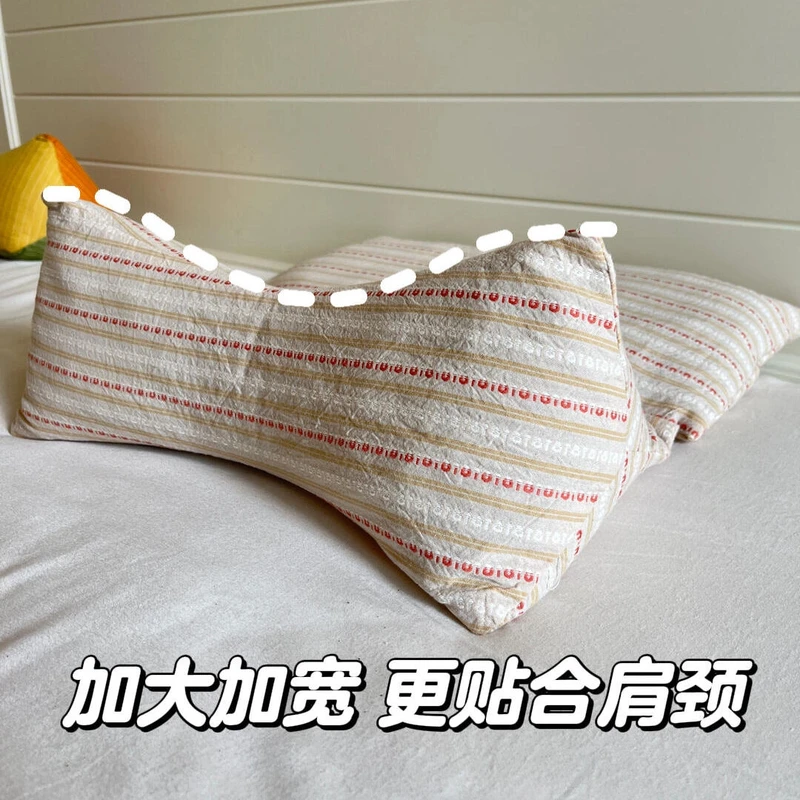 【治颈椎专用】荞麦颈椎枕午睡枕三角枕头纯荞麦壳成人女生可拆卸gk