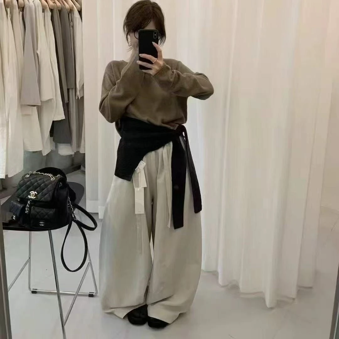 小橙子 休闲直筒裤4554