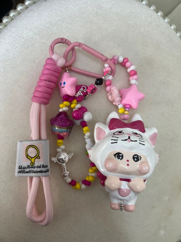 可爱的包挂手机链定制