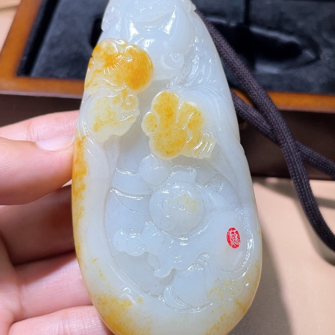 和田玉颈饰未镶嵌A7