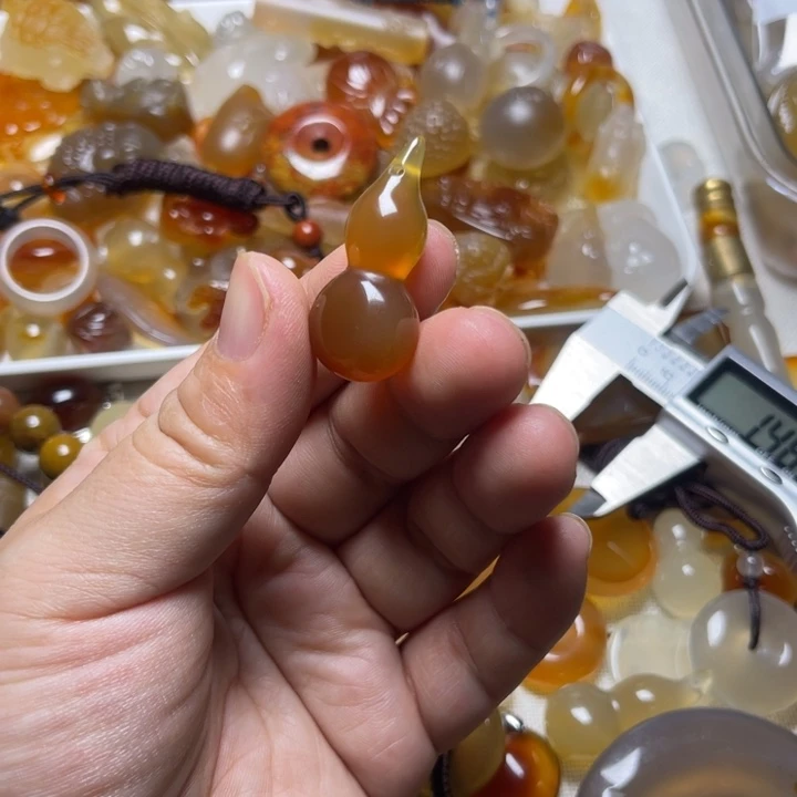 玛瑙/玉髓颈饰未镶嵌小**~005