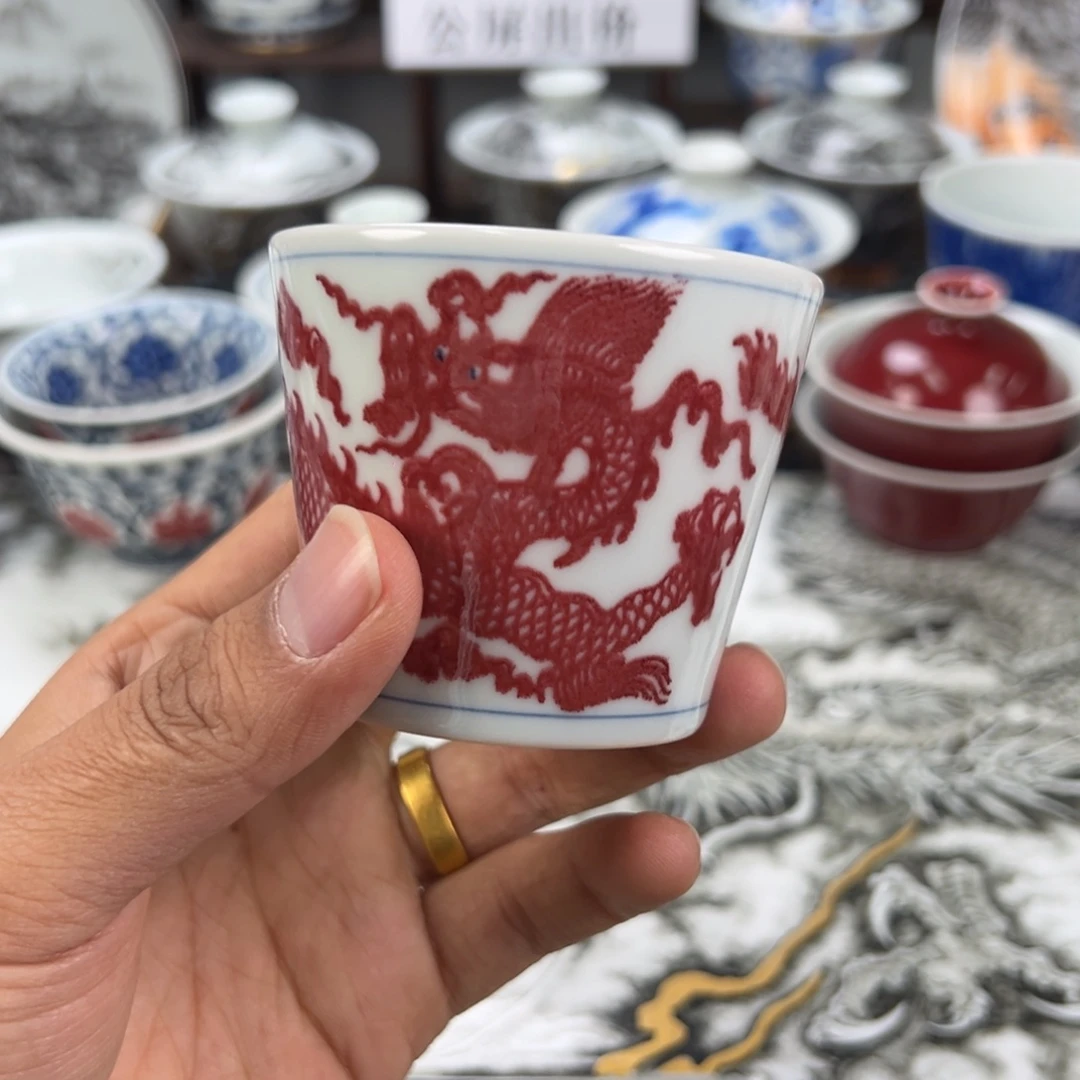 炜***黎景德镇手工手绘陶瓷