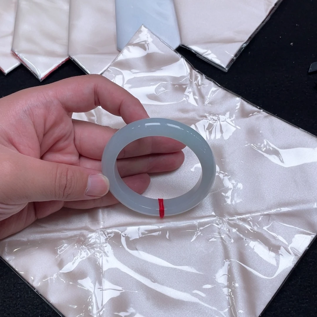 ＂****未镶嵌手镯翡翠54正圈