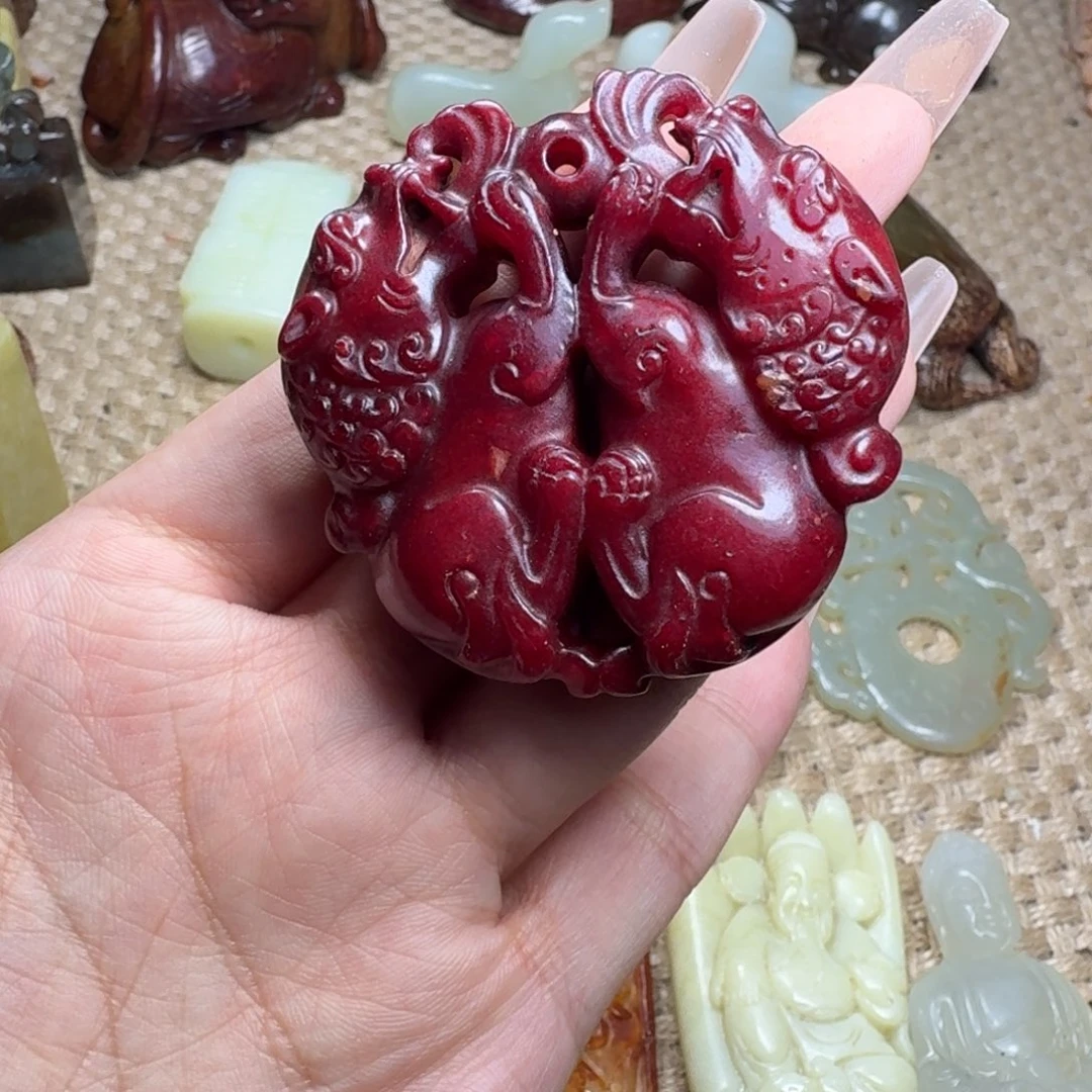 白玉菩提吊坠挂件