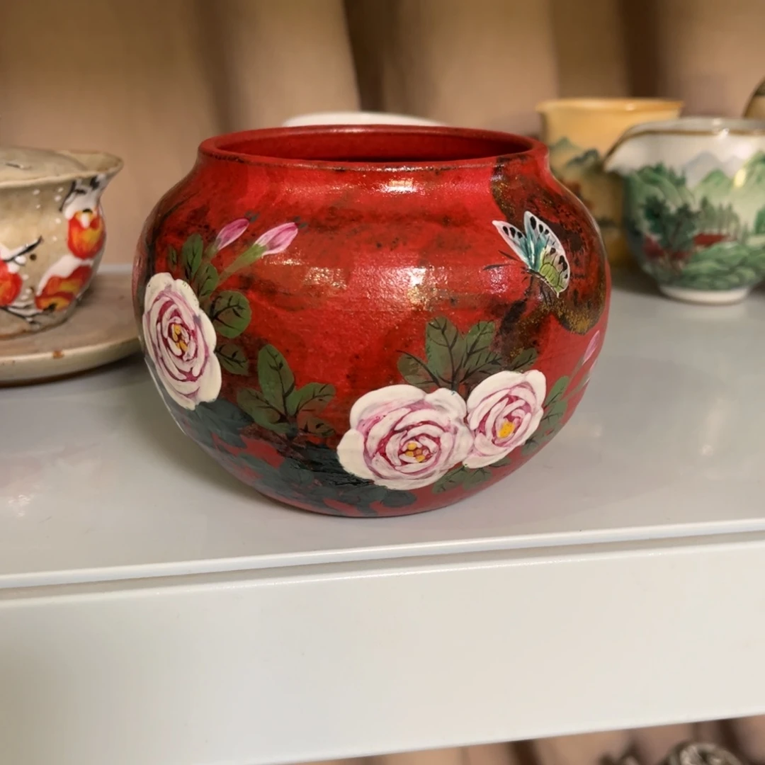 杯娜*景德镇纯手工手绘陶瓷