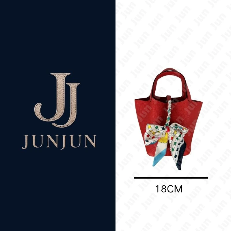 JunJun轻奢定制女包 【马家全手工蜡线菜篮子】19CM 【H19-H22】