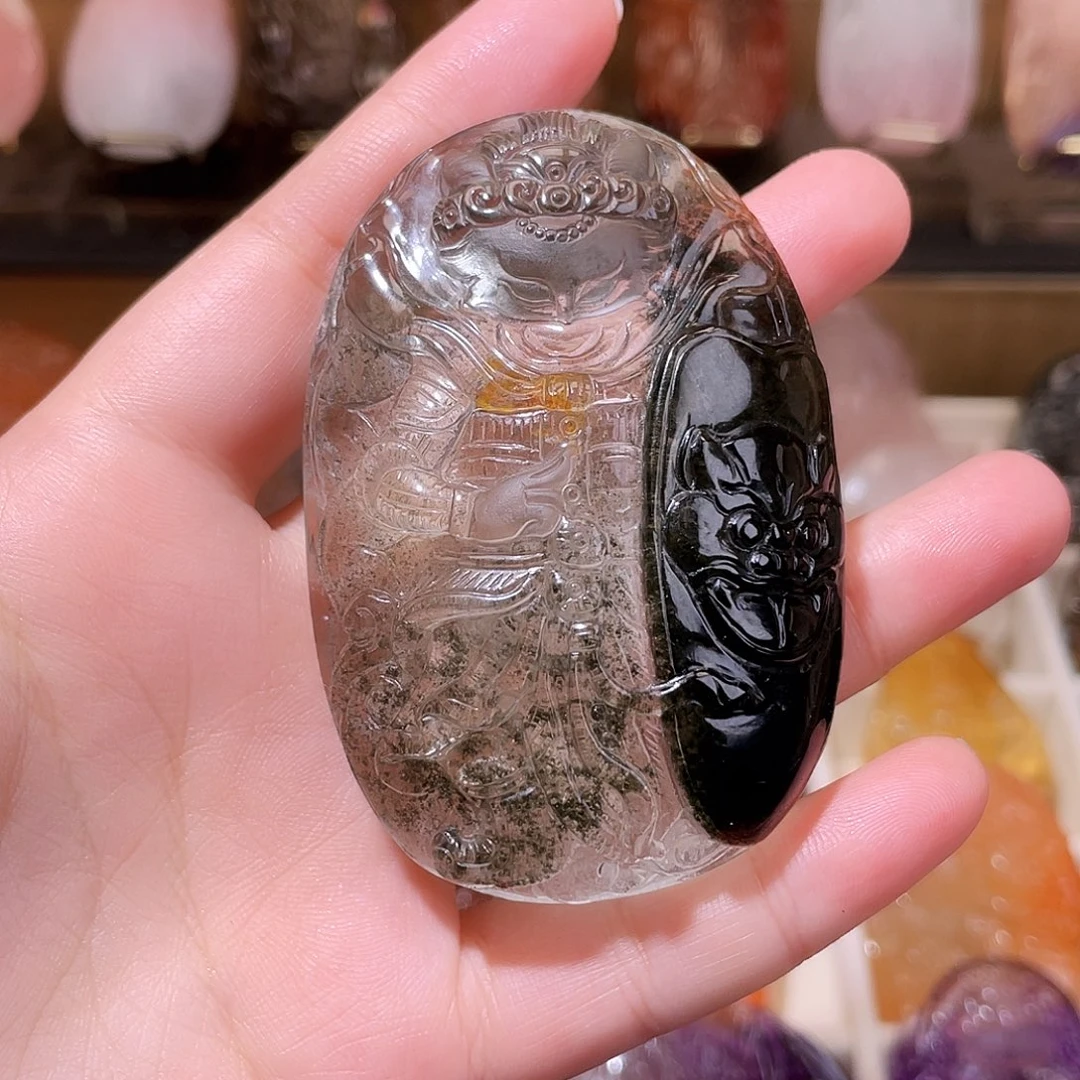 颈饰未镶嵌水晶绿幽灵