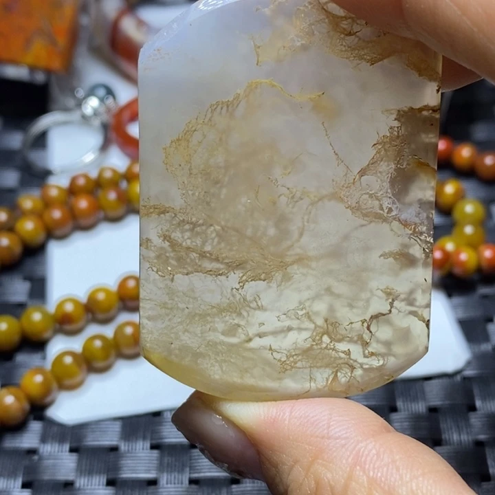 玛瑙/玉髓颈饰未镶嵌用****3