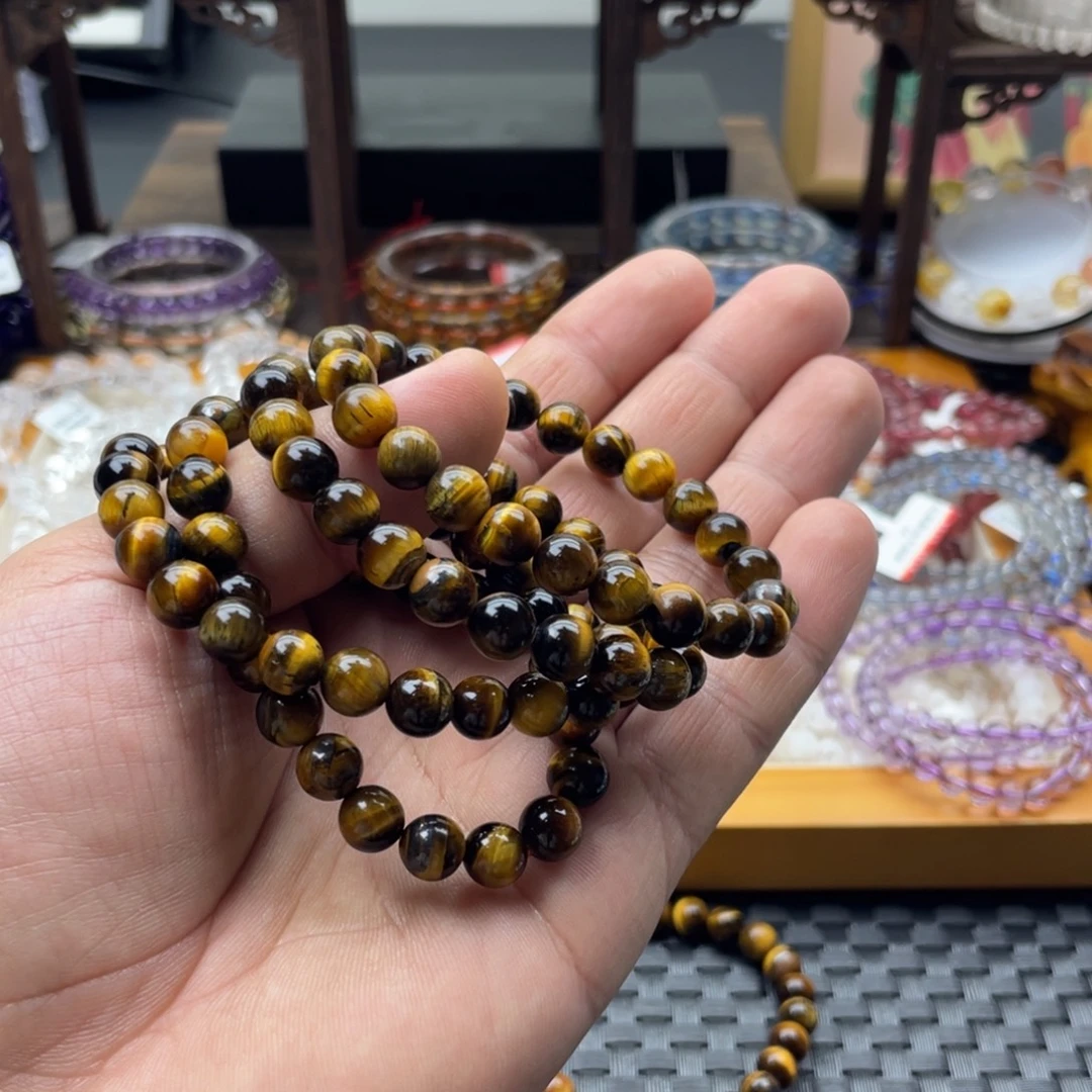 未镶嵌手链水晶黄虎眼