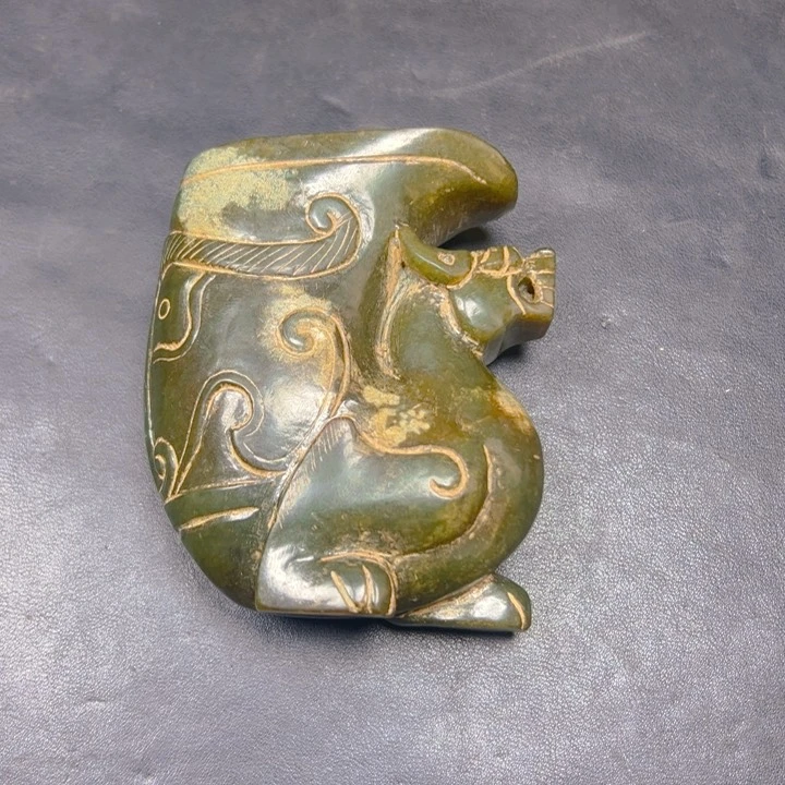 和田玉把件未镶嵌