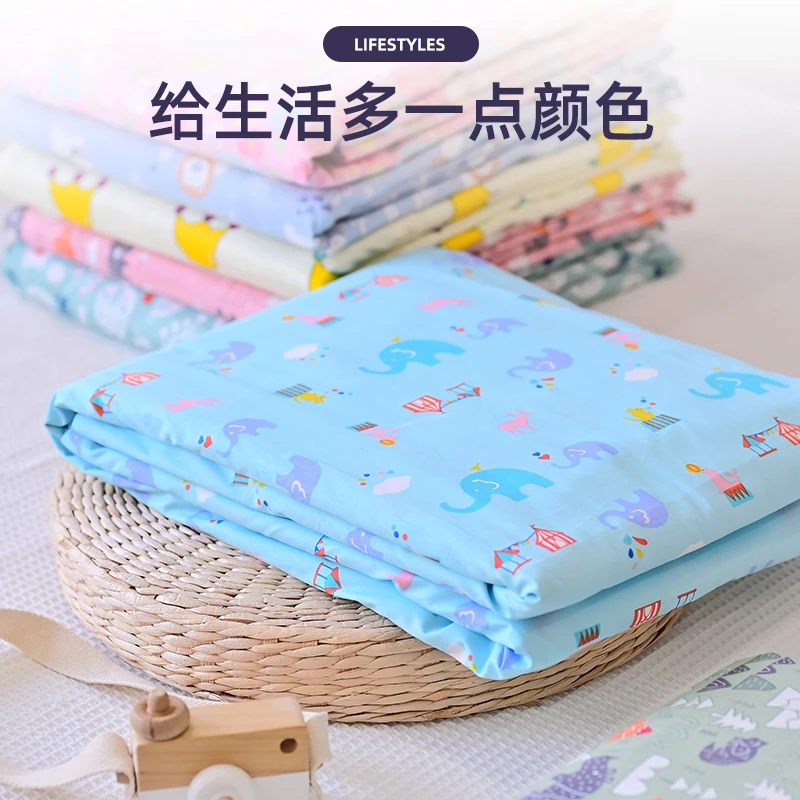 全棉加厚斜纹耐磨被罩单件秋冬季纯棉单人宿舍可爱卡通透气