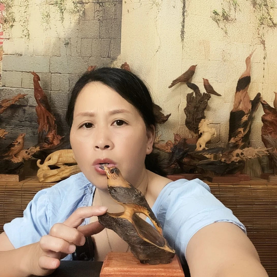 松木虫**飞琥珀木报喜鸟