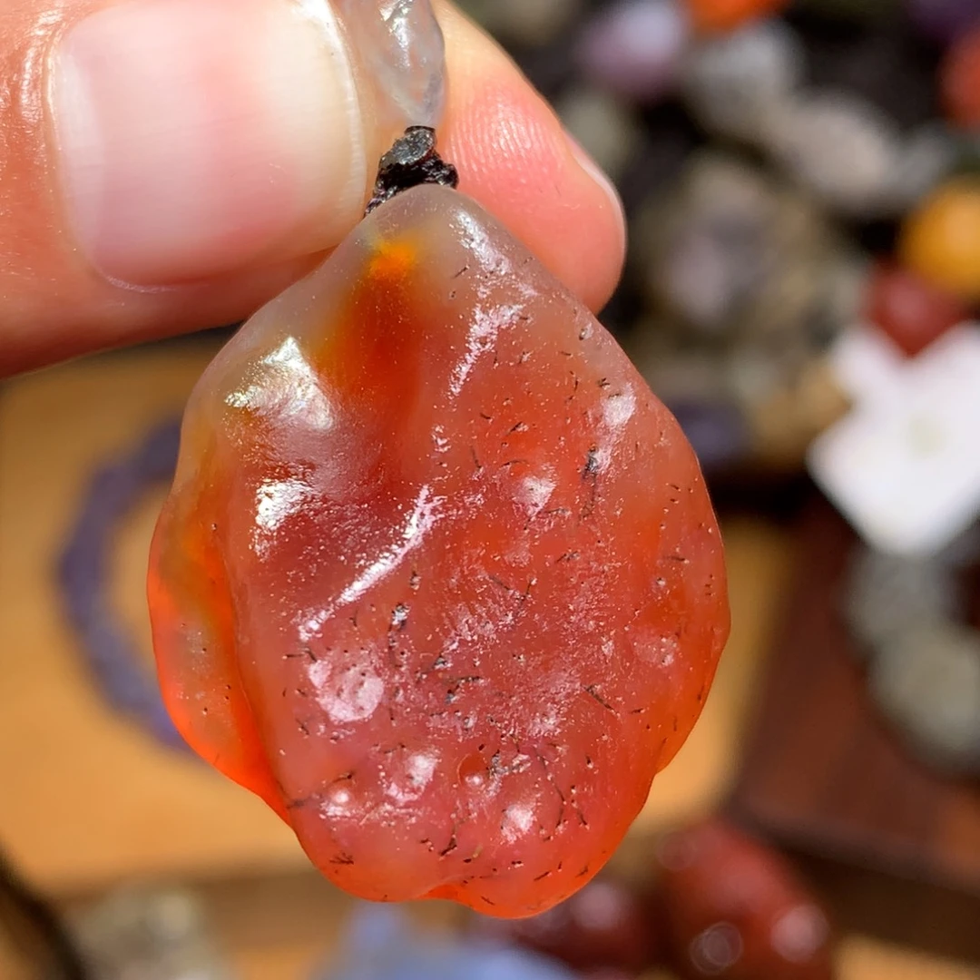 未镶嵌玛瑙/玉髓珠宝半成品