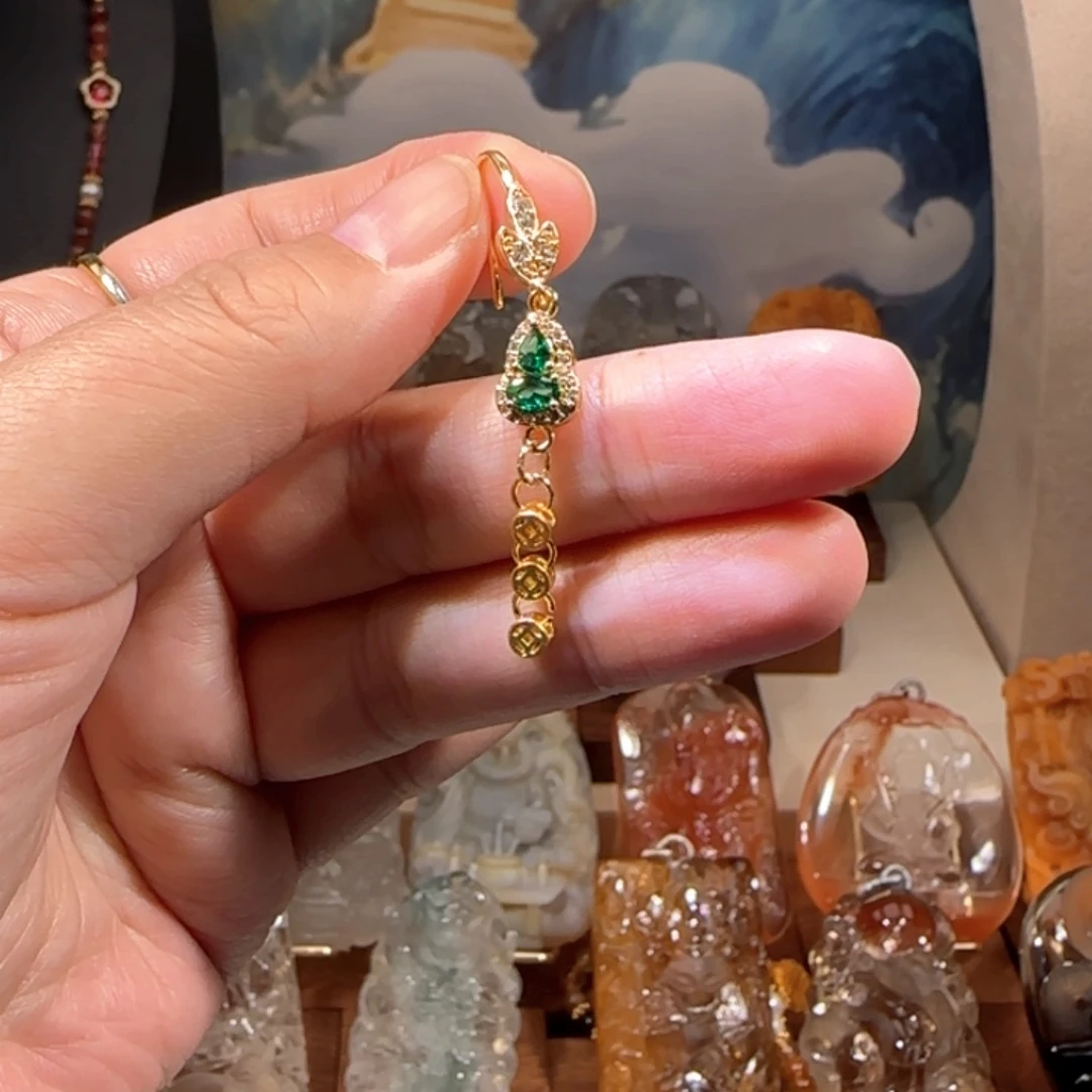 水晶颈饰未镶嵌耳饰