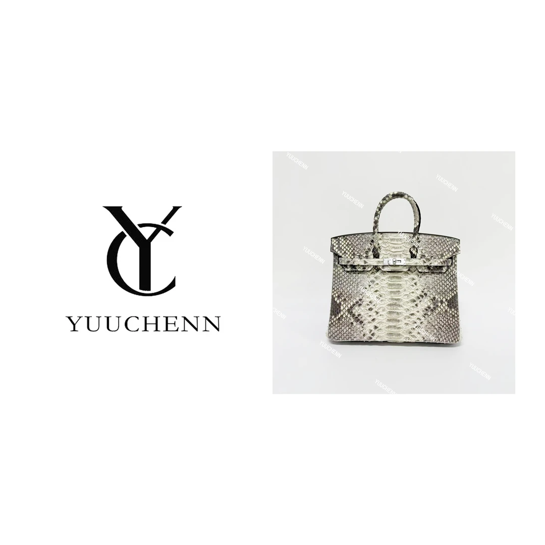 YUUCHENN/手工【birkin】进口蟒蛇皮25cm HH5892