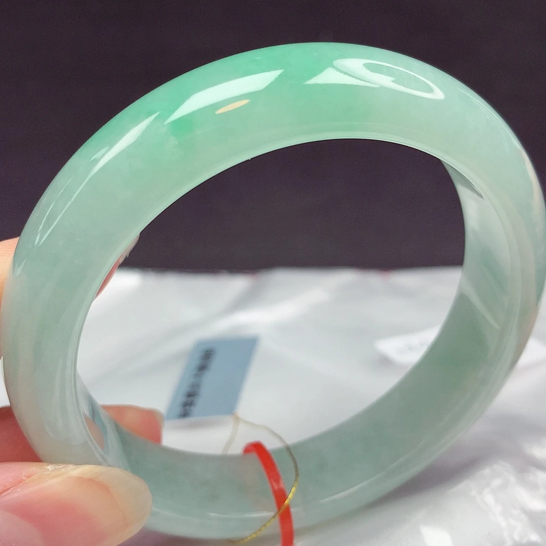 翡翠未镶嵌手镯5758轮胎716